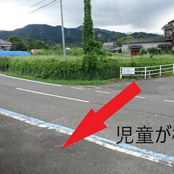 伏原八幡神社近くのカーブ（交通危険） - おすすめ画像
